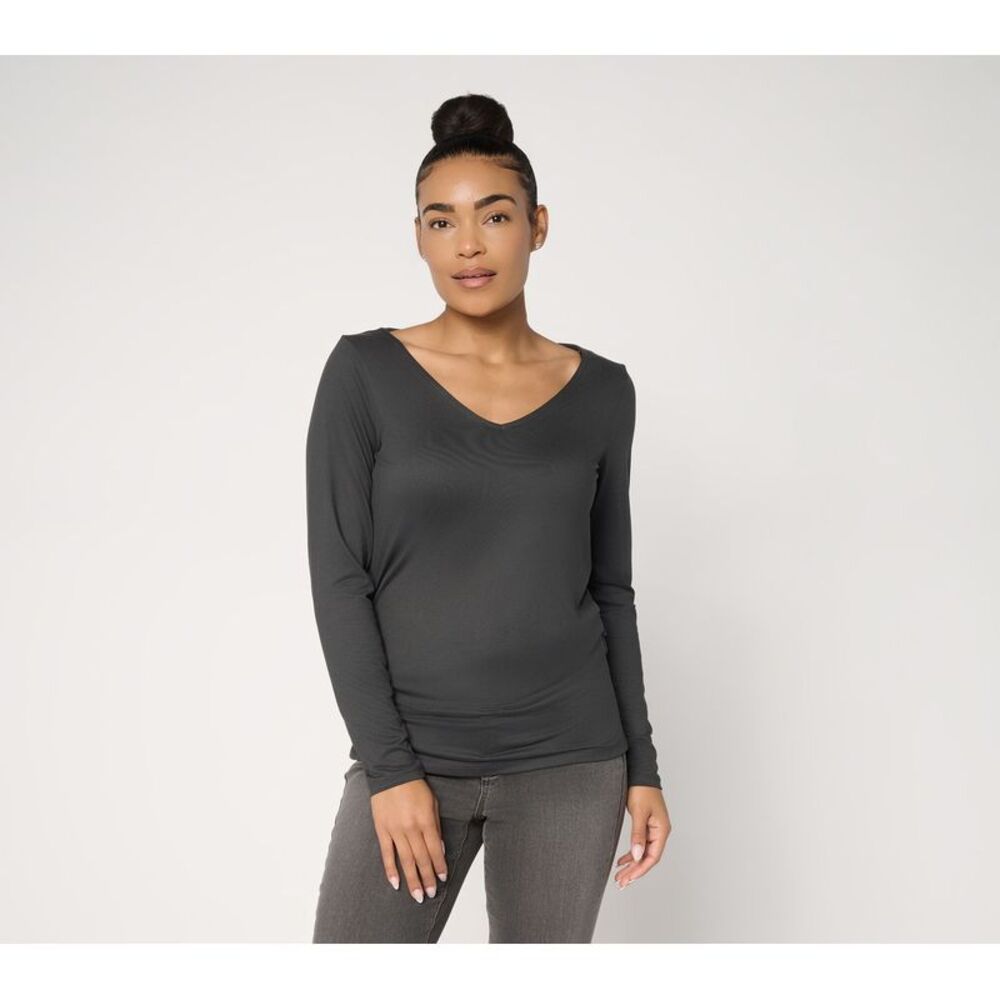 Mally Roncal Women's Top Sz S Make Your Selection: -Way Neckline Black A739419